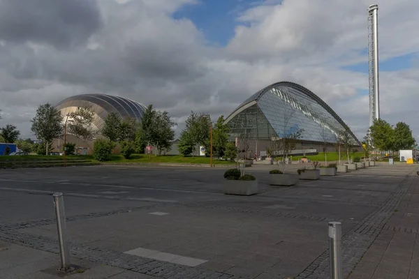 Beautiful Shot Sec Armadillo Bank River Glasgow Scotland — Stock Photo, Image