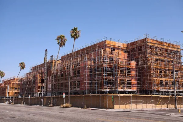 Nuevo Desarrollo Apartamentos Construcción Sunset Boulevard —  Fotos de Stock