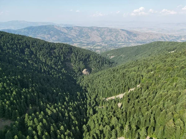 Вид Повітря Прекрасні Гори Бітолі Македонія — стокове фото