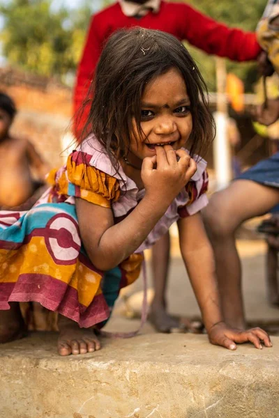 Bihar Tem Multidimensionalmente Pobre Onze Distritos Bihar Têm Pobreza Kishanganj — Fotografia de Stock