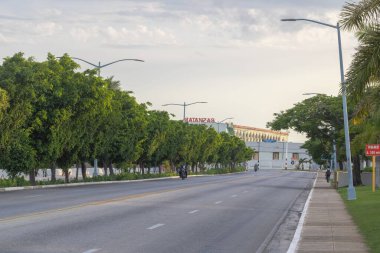 Matanzas, Küba 'da boş bir cadde