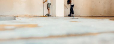 Kayma önleyici sistem için reçine destekli bir zemin hazırlama