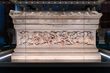 İstanbul Arkeoloji Müzesi 'ndeki Büyük İskender Lahiti, Türkiye