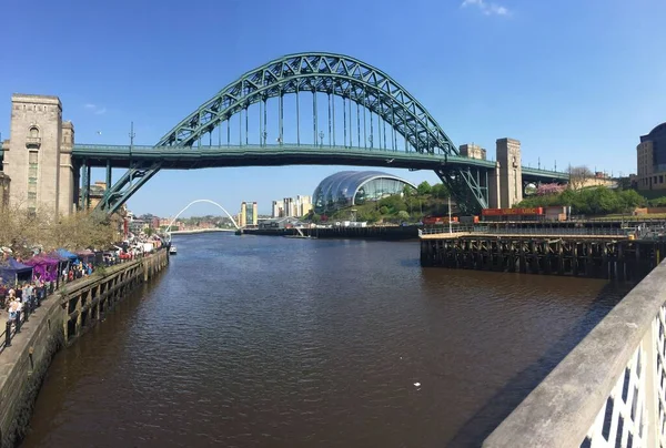 Puente Tyne Newcastle —  Fotos de Stock