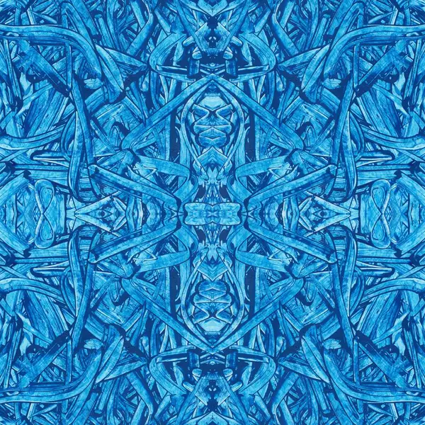 Абстрактний Синій Візерунок Тла — стокове фото