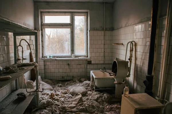 Фотографии Всей Чернобыльской Зоны Отчуждения Украина — стоковое фото