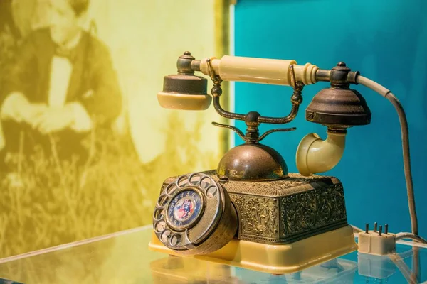 História Telefone Uma Breve Visão Geral Seus Antecessores — Fotografia de Stock