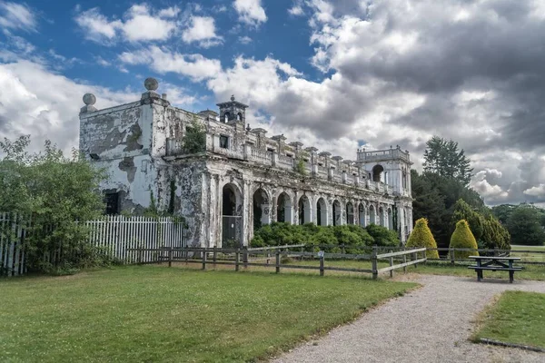 Trentham Gardens Grade Listedvictorian Hall Landscape Staffordshire — Stock Photo, Image