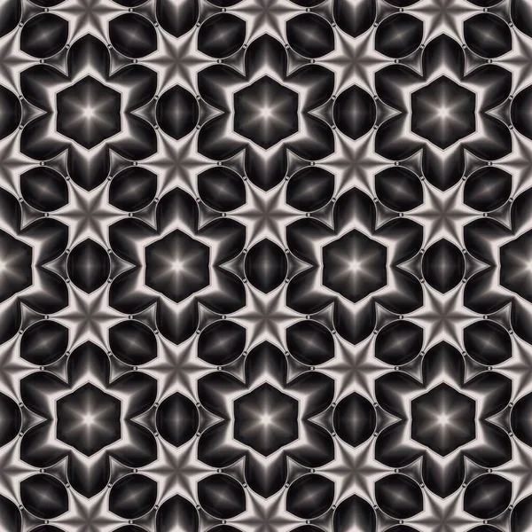 Diseño Estrella Abstracta Colorido Patrón Geométrico Sin Costuras — Foto de Stock