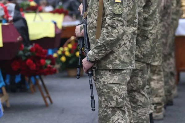 Soldat Der Ukrainischen Armee Ukraine — Stockfoto