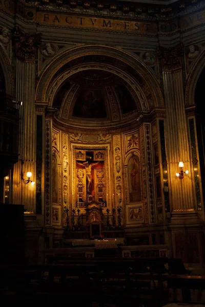 Magnífica Arte Arquitetura Igreja Católica Romana — Fotografia de Stock