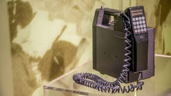 電話の歴史について簡単に説明します — ストック写真