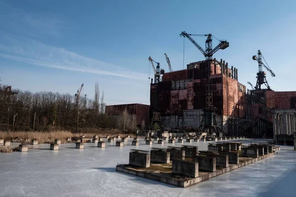 Fotos Alrededor Zona Exclusión Chernobyl Ucrania — Foto de Stock