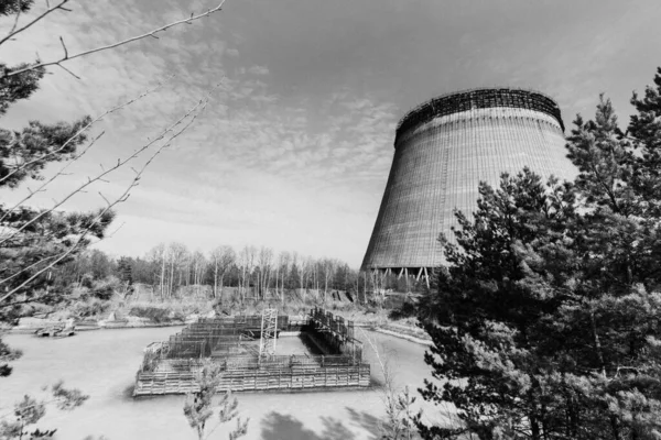 Fotos Alrededor Zona Exclusión Chernobyl Ucrania — Foto de Stock