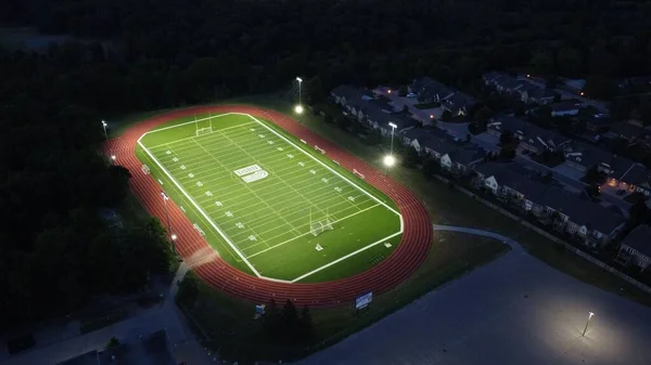 Niagara High School Football Field — Stock Photo, Image