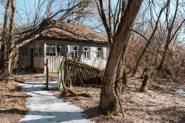 Photos Des Environs Zone Exclusion Tchernobyl Ukraine — Photo