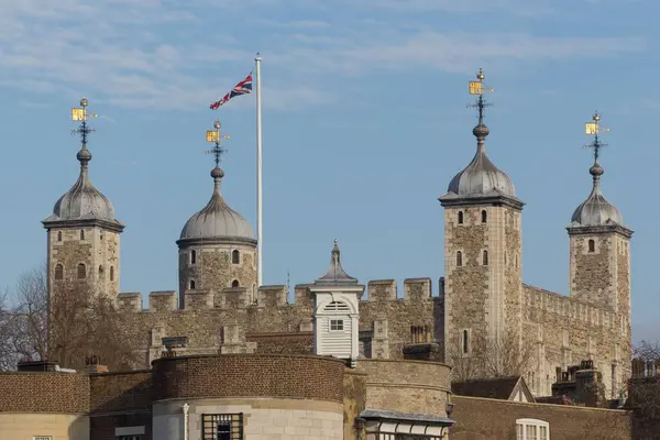 Historická Pevnost Tower London Anglie — Stock fotografie