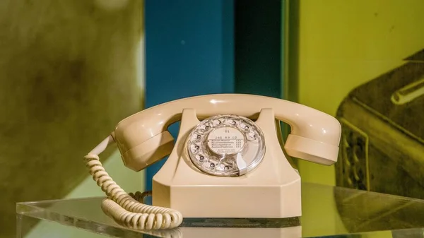Történelem Telefon Egy Rövid Áttekintést Elődök — Stock Fotó