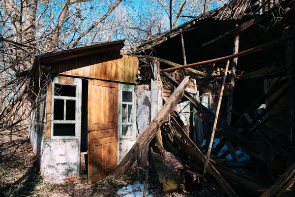 Photos Des Environs Zone Exclusion Tchernobyl Ukraine — Photo