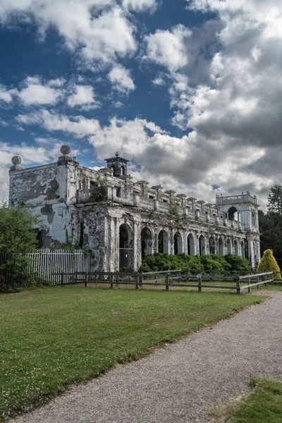 Trentham Gardens Grade Listedvictorian Hall Landscape Staffordshire — Stock Photo, Image