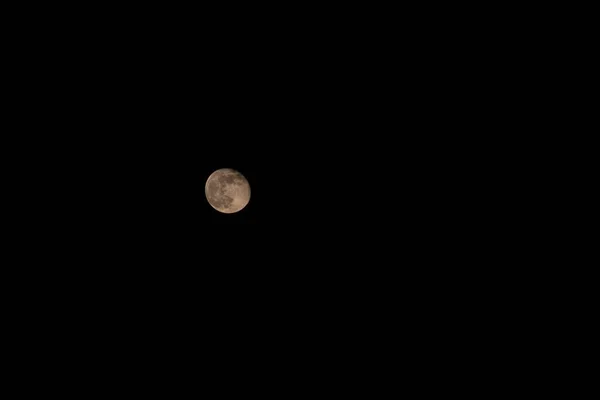 Fond Écran Avec Pleine Lune Dans Ciel Sombre — Photo