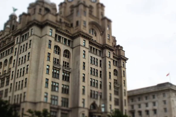 Ein Altes Bürogebäude Liverpool Großbritannien — Stockfoto