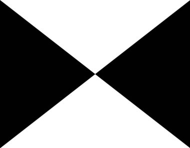 Siyah ve beyaz üçgen arkaplan