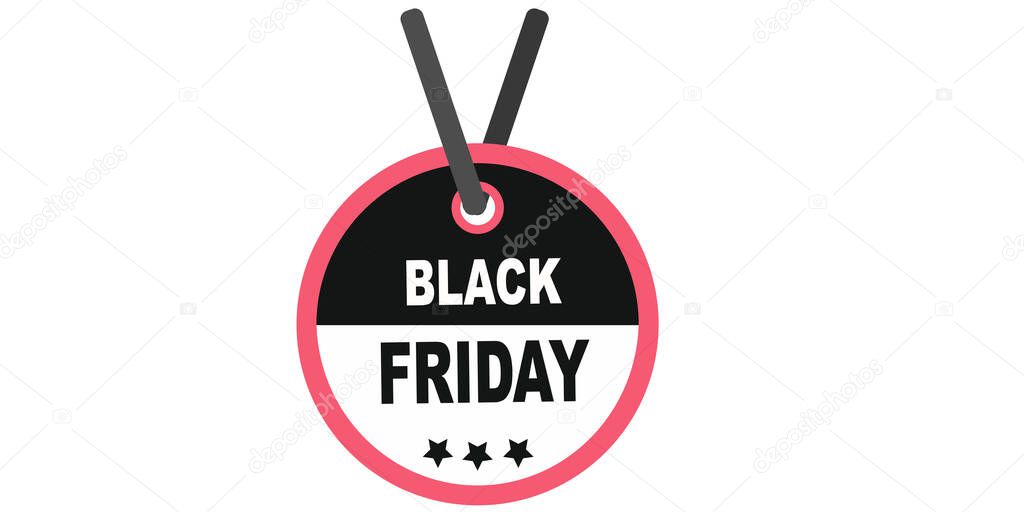 Black Friday Sale Vector design Black Friday discount coupons off Sales offer poster banner labels stickers for marketing and advertising