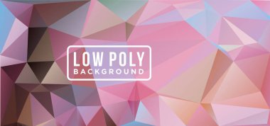 Solunda metin çerçevesi olan geometrik şekilli parlak bir vektör çizimi