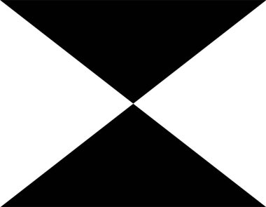 Siyah ve beyaz üçgen arkaplan