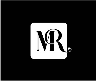 MR harflerinin bir şirket ya da marka logosu