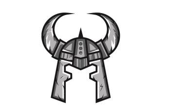 Bir kaskın vektör çizimi