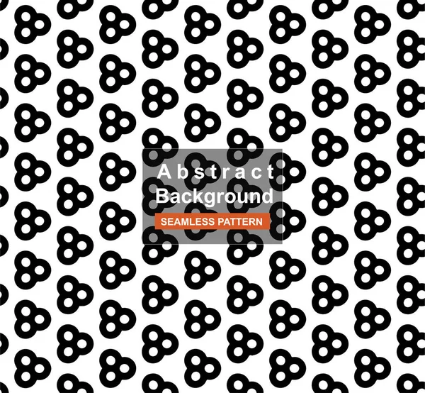 Fond Géométrique Abstrait Avec Motif Sans Couture Couleurs Noir Blanc — Image vectorielle