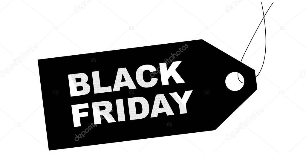 Black Friday Sale Vector design Black Friday discount coupons off Sales offer poster banner labels stickers for marketing and advertising