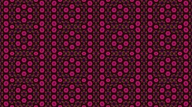 Tekstil ve tasarım için kusursuz bir kaleydoskopik desen