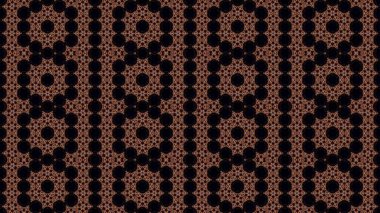 Tekstil ve tasarım için güzel kusursuz kaleydoskopik desen