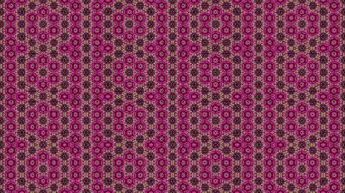 Tekstil ve tasarım için kusursuz bir kaleydoskopik desen