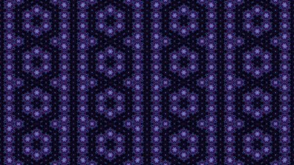 Schöne Nahtlose Kaleidoskopische Muster Für Textilien Und Design — Stockfoto
