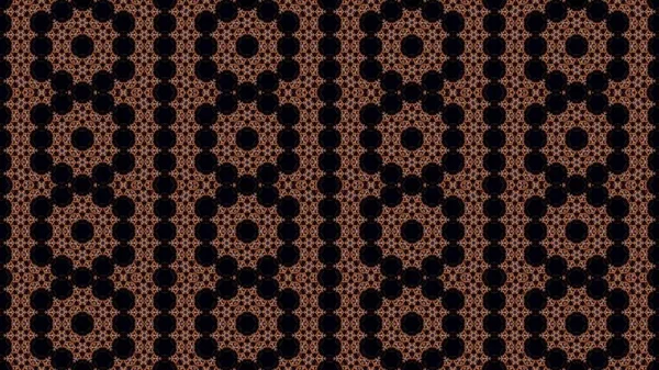 Krásný Bezešvý Kaleidoskopický Vzor Pro Textil Design — Stock fotografie