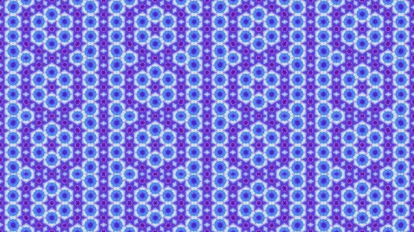 Schöne Nahtlose Kaleidoskopische Muster Für Textilien Und Design — Stockfoto