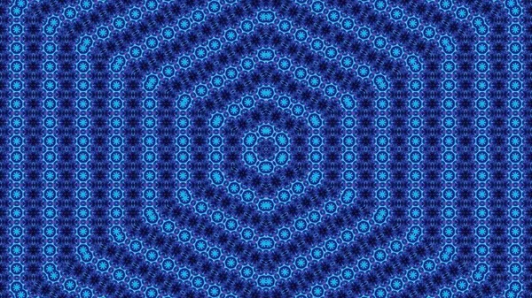 Ein Schönes Nahtloses Kaleidoskopmuster Für Textilien Und Design — Stockfoto