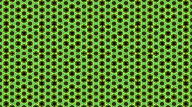 Tekstil ve tasarım için güzel kusursuz kaleydoskopik desen