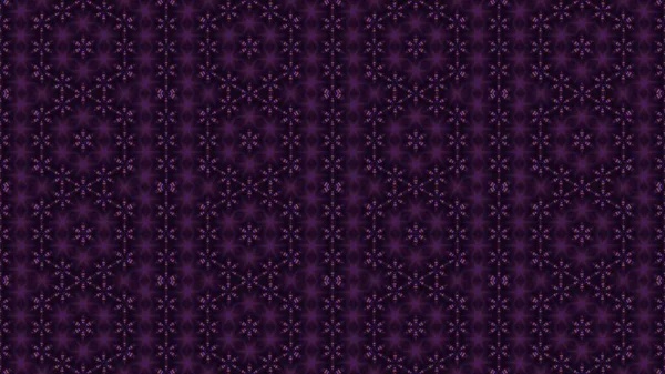 Een Mooi Naadloos Caleidoscopisch Patroon Voor Textiel Design — Stockfoto