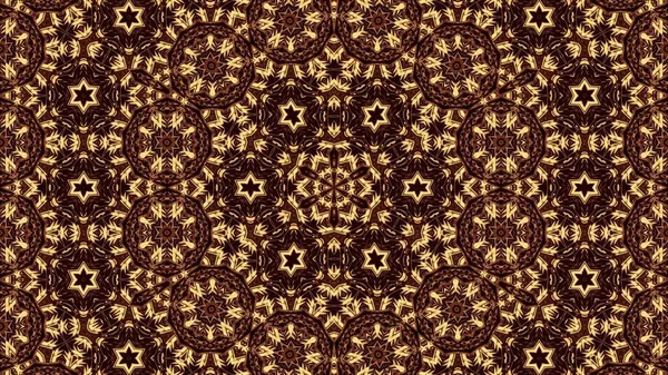 Krásný Bezešvý Kaleidoskopický Vzor Pro Textil Design — Stock fotografie