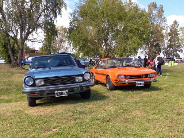 Stary Renault Torino Czterodrzwiowy Sedan Lutteral Comahue Sport Coupe 1970 — Zdjęcie stockowe