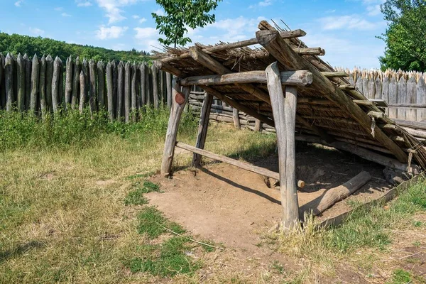 Archeoskanzen Modra Cellar Pit Storing Supplies Time Ancient Slavs — Stock Photo, Image