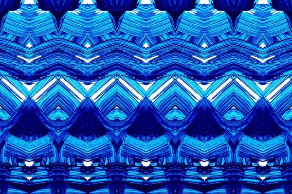 Motif Abstrait Sans Couture Avec Des Nuances Bleu Foncé Clair — Photo