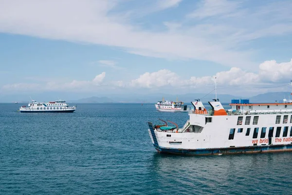 Kayangan North Lombok Indonesia July 2022 Asdp Ferry Ships Dock — 图库照片