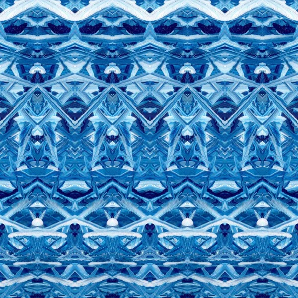 Motif Abstrait Sans Couture Bleu Parfait Pour Les Arrière Plans — Photo