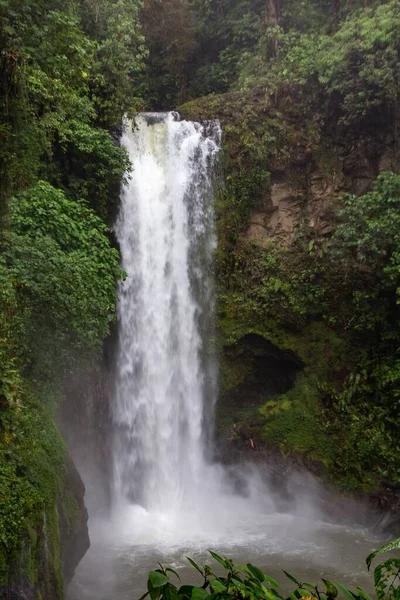 Uma Cachoeira Floresta Costa Rica América Central — Fotografia de Stock